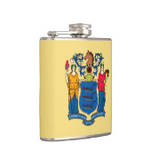 New Jersey State Flag Design Heupfles (Rechts)