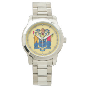 New Jersey State Flag Design Horloge