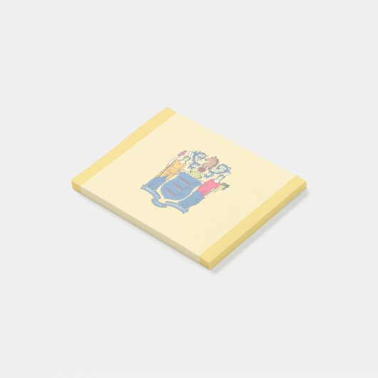 New Jersey State Flag Design Post-it® Notes (Schuin)