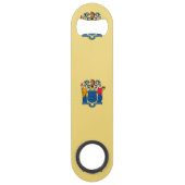 New Jersey State Flag Design Speed Flessenopener (Voorkant)