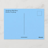 New Jersey State House Trenton New Jersey Briefkaart (Achterkant)