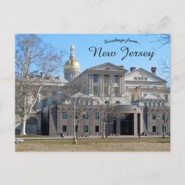 New Jersey State House Trenton New Jersey Briefkaart