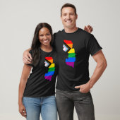 New Jersey State Pride LGBTQ Progress Pride T-shirt (Unisex)