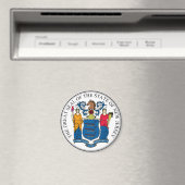New Jersey State Seal Magneet (Insitu (Vaatwasser))