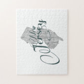 New Jersey State Typografie Legpuzzel (Verticaal)