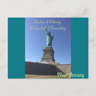 New Jersey Statue of Liberty Briefkaart