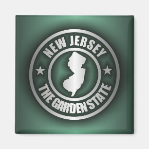 "New Jersey Steel 2" Magnets Magneet