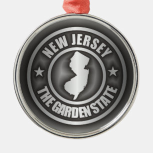 "New Jersey Steel" Ornaments Metalen Ornament