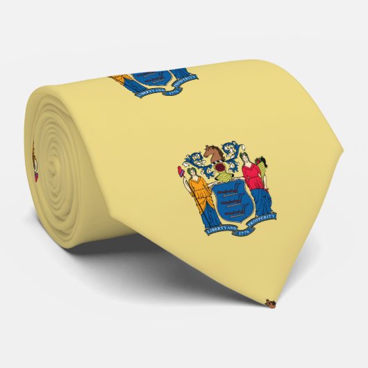 New Jersey Stropdas (Opgerold)