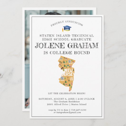 New Jersey | Studieacademie (Voorkant / Achterkant)