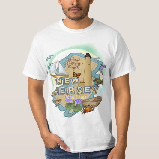 New Jersey t-shirt (Voorkant)