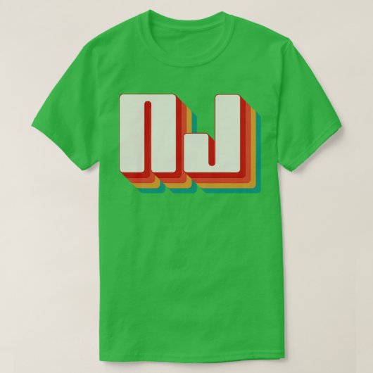New Jersey T-shirt (Design voorkant)