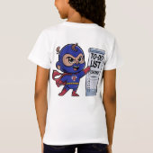 New jersey T-shirt4 meisje T-shirt (Achterkant)