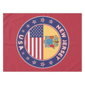 New Jersey Tafelkleed (Voorkant (Horizontaal))