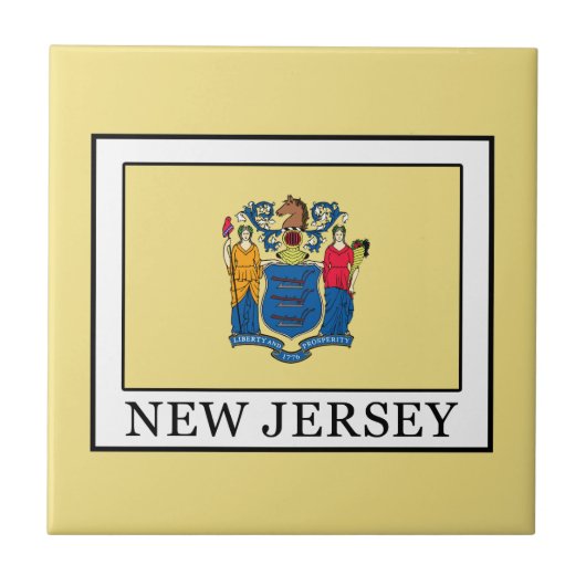 New Jersey Tegeltje (Voorkant)