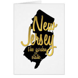New Jersey The Garden State wenskaart