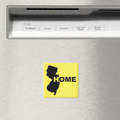 New Jersey Thuis Verre Van Staat Koelkastmagneet Magneet (Insitu (Vaatwasser))