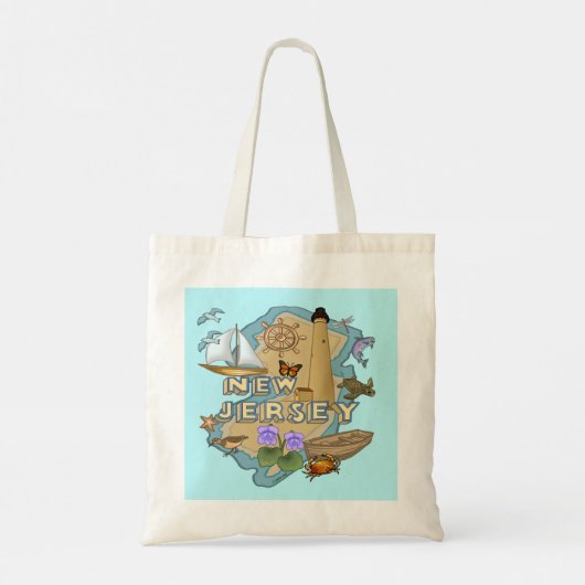 New Jersey Tote Bag (Achterkant)