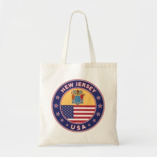 New Jersey Tote Bag (Voorkant)