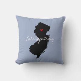 New Jersey Town Naam Kussen