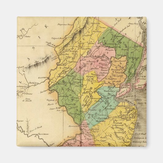 New Jersey US Magneet (Voorkant)