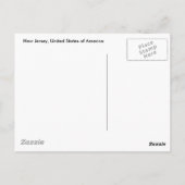 New Jersey, Verenigde Staten Briefkaart (Achterkant)