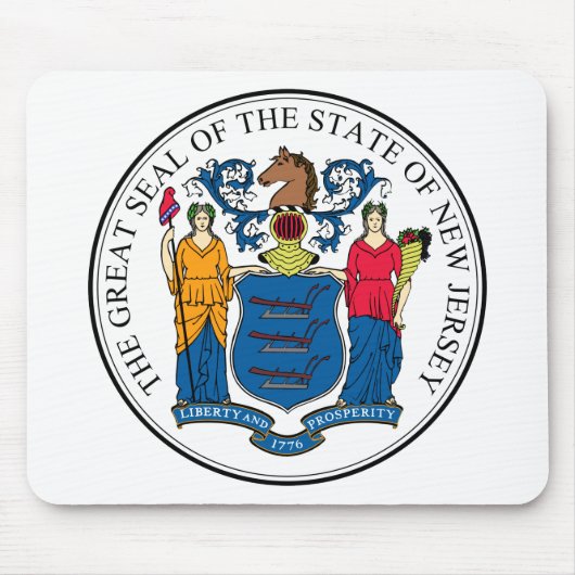 New Jersey, Verenigde Staten van Amerika Muismat (Voorkant)