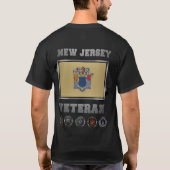 New Jersey Veteran Tshirt (Achterkant)