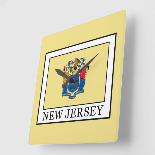 New Jersey Vierkante Klok (Hoek)