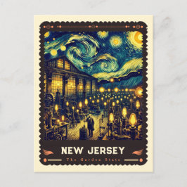 New Jersey | Vincent van Gogh geïnspireerd Briefkaart