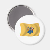 New Jersey Vlagmagneet Magneet (Voorkant / Achterkant)
