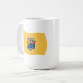New Jersey Vlagmok Koffiemok (Voorkant links)
