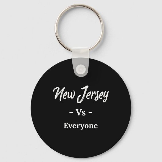 New Jersey Vs Everyone  Sleutelhanger (Voorkant)