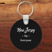 New Jersey Vs Everyone  Sleutelhanger (Voorkant)