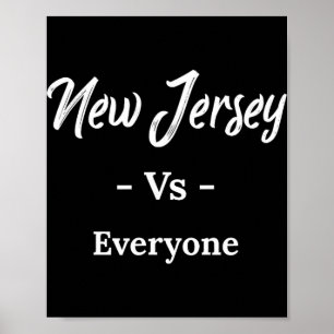 New Jersey Vs Iedereen Poster