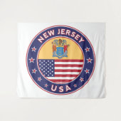 New Jersey Wandkleed (Voorkant (horizontaal))