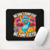 New Jersey We Don't Pumg Gas, We Pump Fists  Muismat (Met muis)