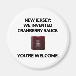 New Jersey: We hebben kruidenierssaus uitgevonden. Magneet