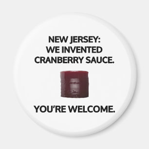 New Jersey: We hebben kruidenierssaus uitgevonden. Magneet