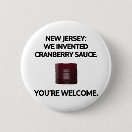 New Jersey: We hebben kruidenierssaus uitgevonden. Ronde Button 5,7 Cm