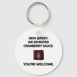 New Jersey: We hebben kruidenierssaus uitgevonden. Sleutelhanger