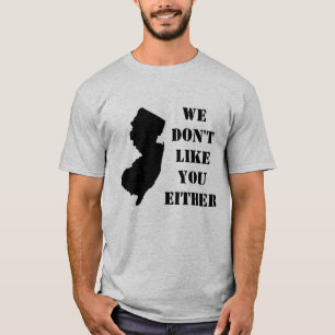 New Jersey: We houden ook niet van jou T-shirt