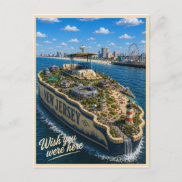 New Jersey | Wish You Were Here | State Serie Briefkaart