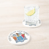 New Jersey Zandsteen Onderzetter (Zijkant)