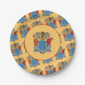 New Jerseyan Flag, Flag of New Jersey Papieren Bordje (Voorkant)