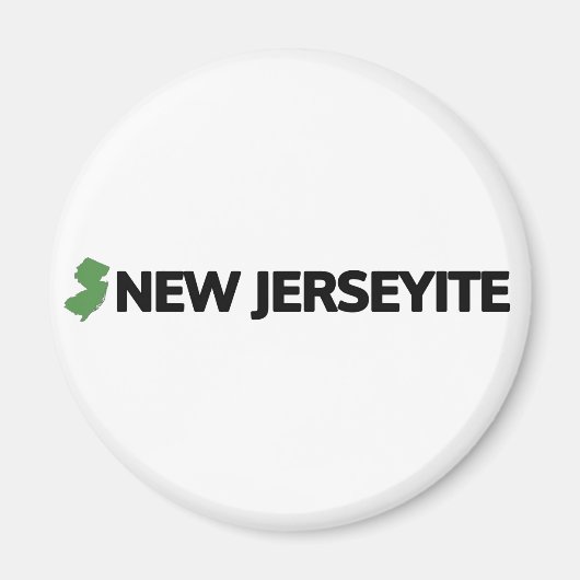 New Jerseyite Magneet (Voorkant)
