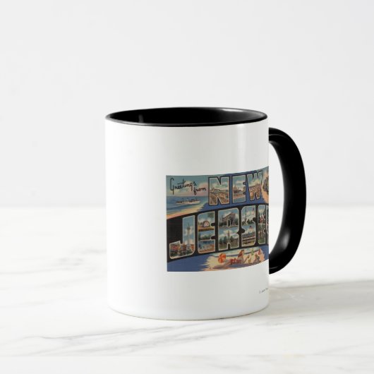 New JerseyLarge Letter ScenesNew Jersey Mok (Voorkant rechts)