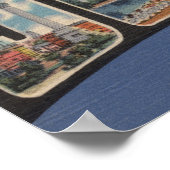 New JerseyLarge Letter ScenesNew Jersey Poster (Hoek)