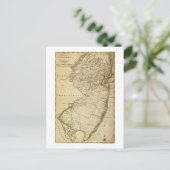 New JerseyPanoramic MapNew Jersey Briefkaart (Staand voorkant)