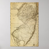 New JerseyPanoramic MapNew Jersey Poster (Voorkant)